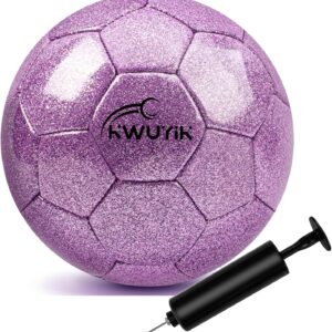 Alcanmedro Size 5 Water Proof Soccer Ball with mini pump