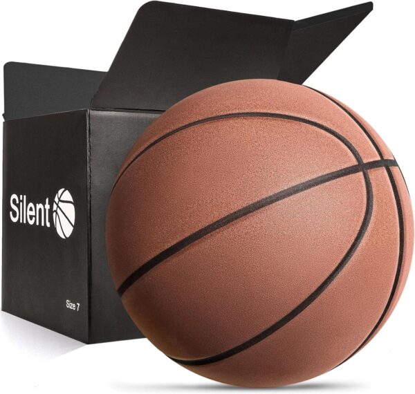 Airless basketball with solid foam core for outdoor concrete courts