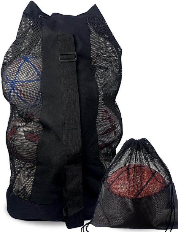 Alcanmedro Pro Soccer Ball Bag holding multiple soccer balls for team practice