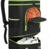 Custom basketball backpack with team logo for players and coaches