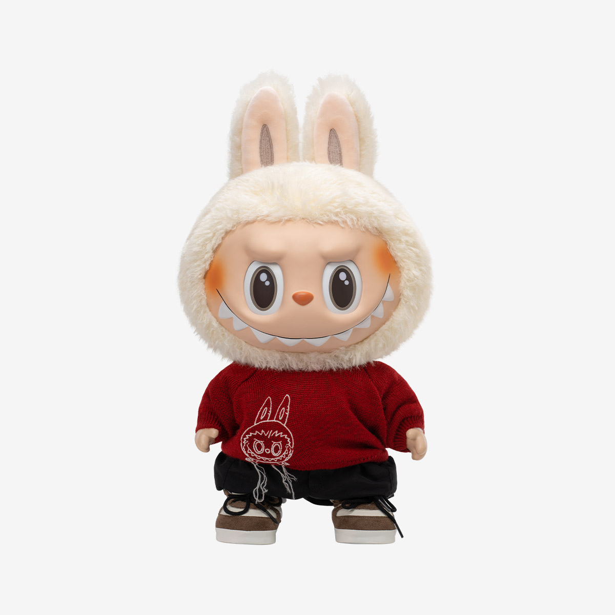 Custom Pop Mart The Monsters plush in store setup