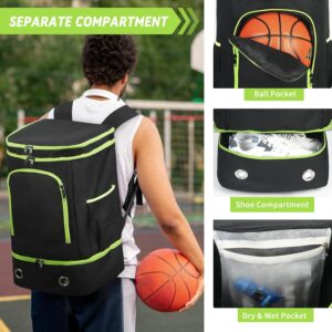 High-resolution logo printing on basketball backpack by Yiwu Jet