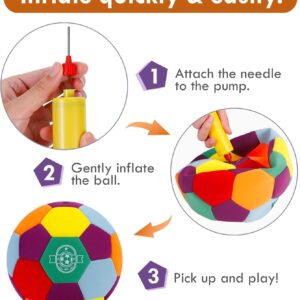Complete indoor soccer training gear with Alcanmedro ball