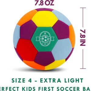 Durable machine-stitched indoor soccer ball with TPU surface