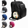 Custom soccer backpack with team logo for players and coaches