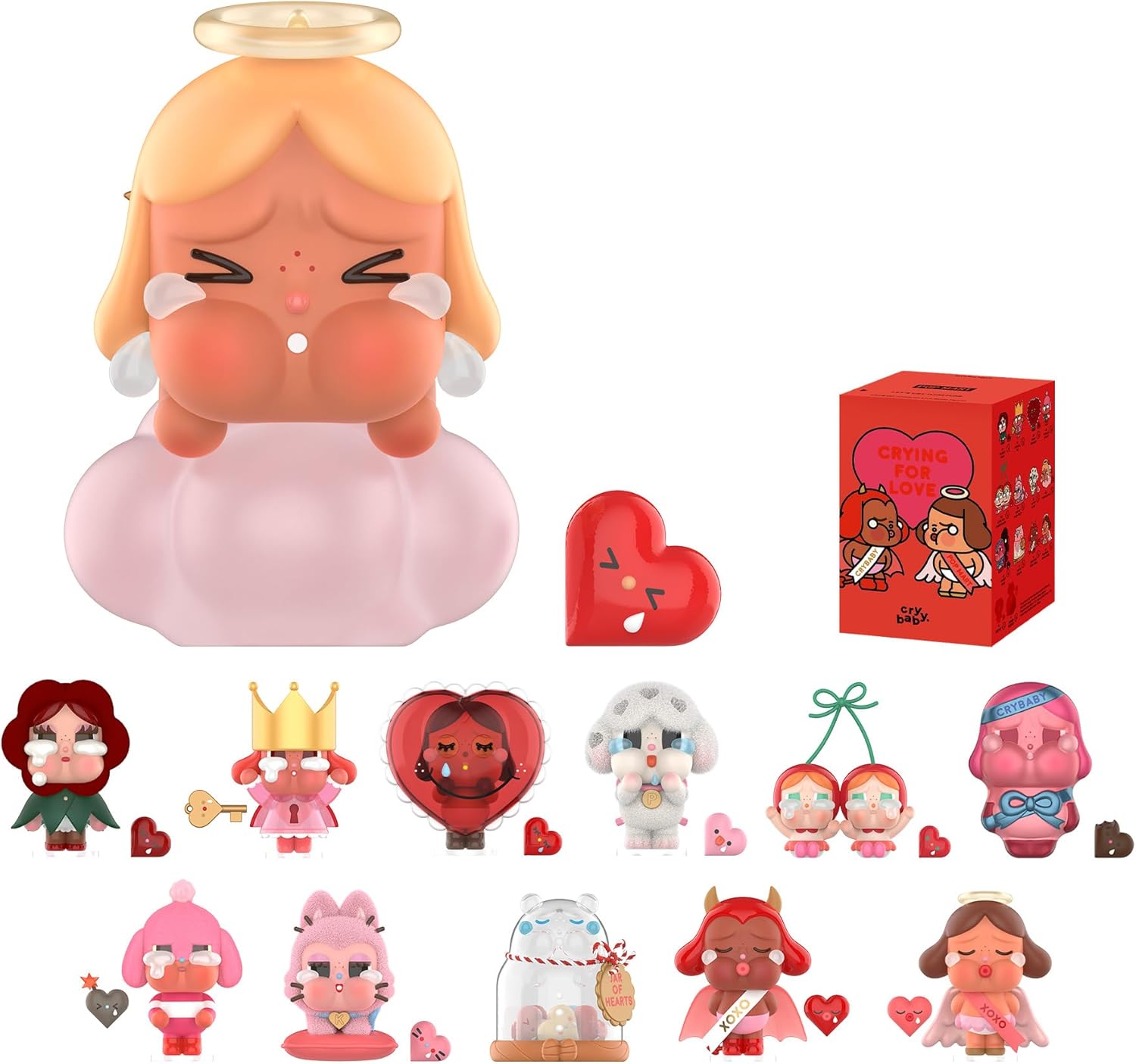 Crybaby's signature tearful expression resonates globally.